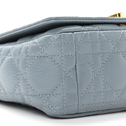 Christian Dior Calfskin Cannage Small Caro Bag Cloud Blue 8 of 10