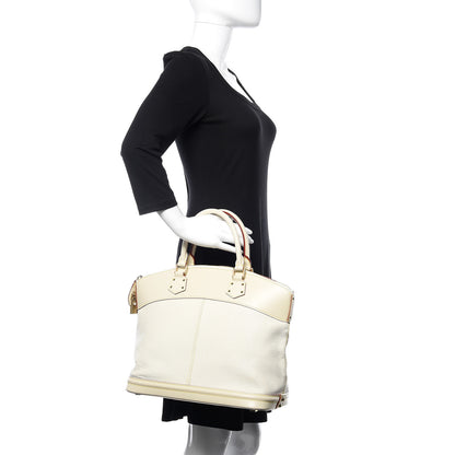 Louis Vuitton Suhali Lockit MM White 3 of 25