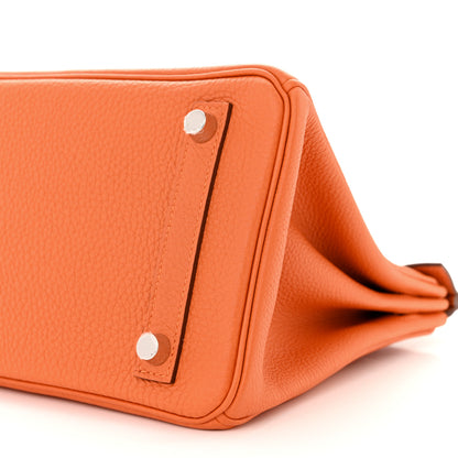 Hermes Togo Birkin 25 Orange 10 of 11
