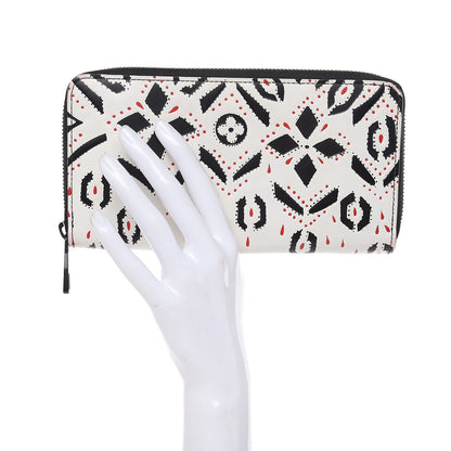 Louis Vuitton Calfskin Zippy Wallet Graphic Print 2 of 15