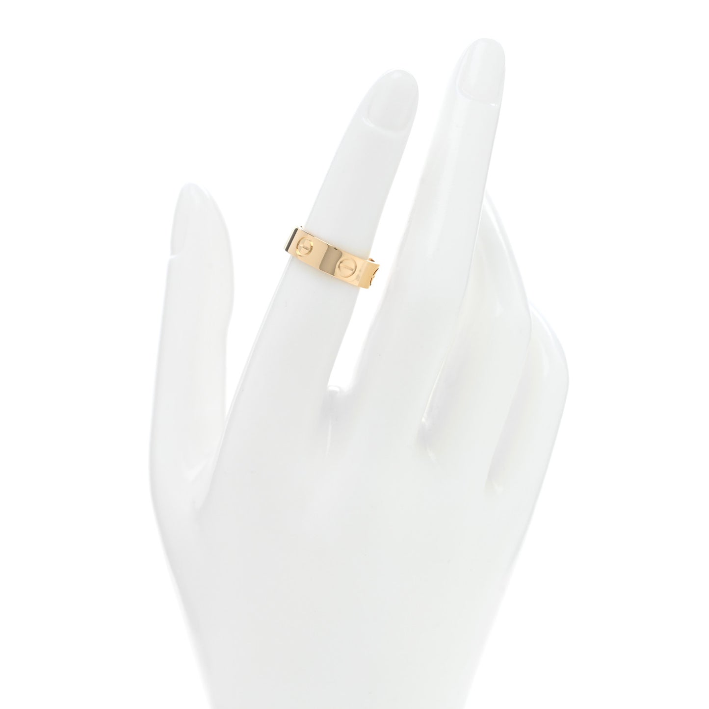 18K Yellow Gold 5.5mm LOVE Ring 50 5.5