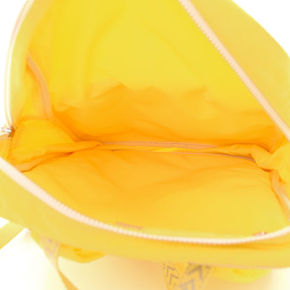 Gucci Nylon Twill Blind For Love Interlocking G Backpack Pastel Yellow Multicolor 5 of 10