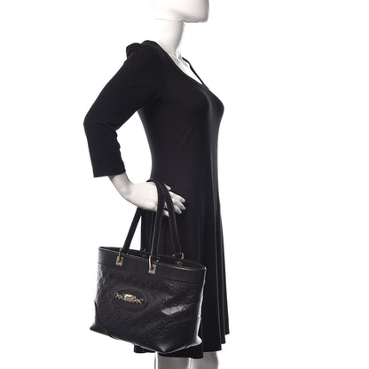 Gucci Guccissima Large Punch Tote Black 2 of 11