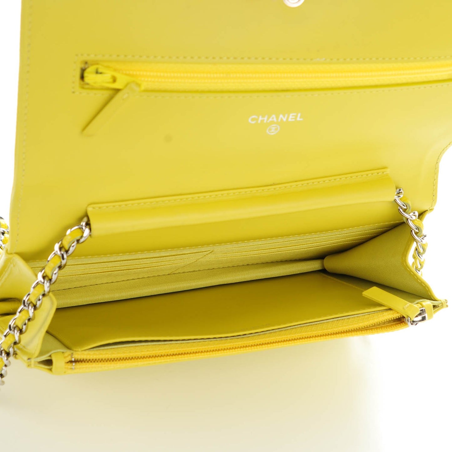 Caviar Timeless Wallet on Chain WOC Yellow