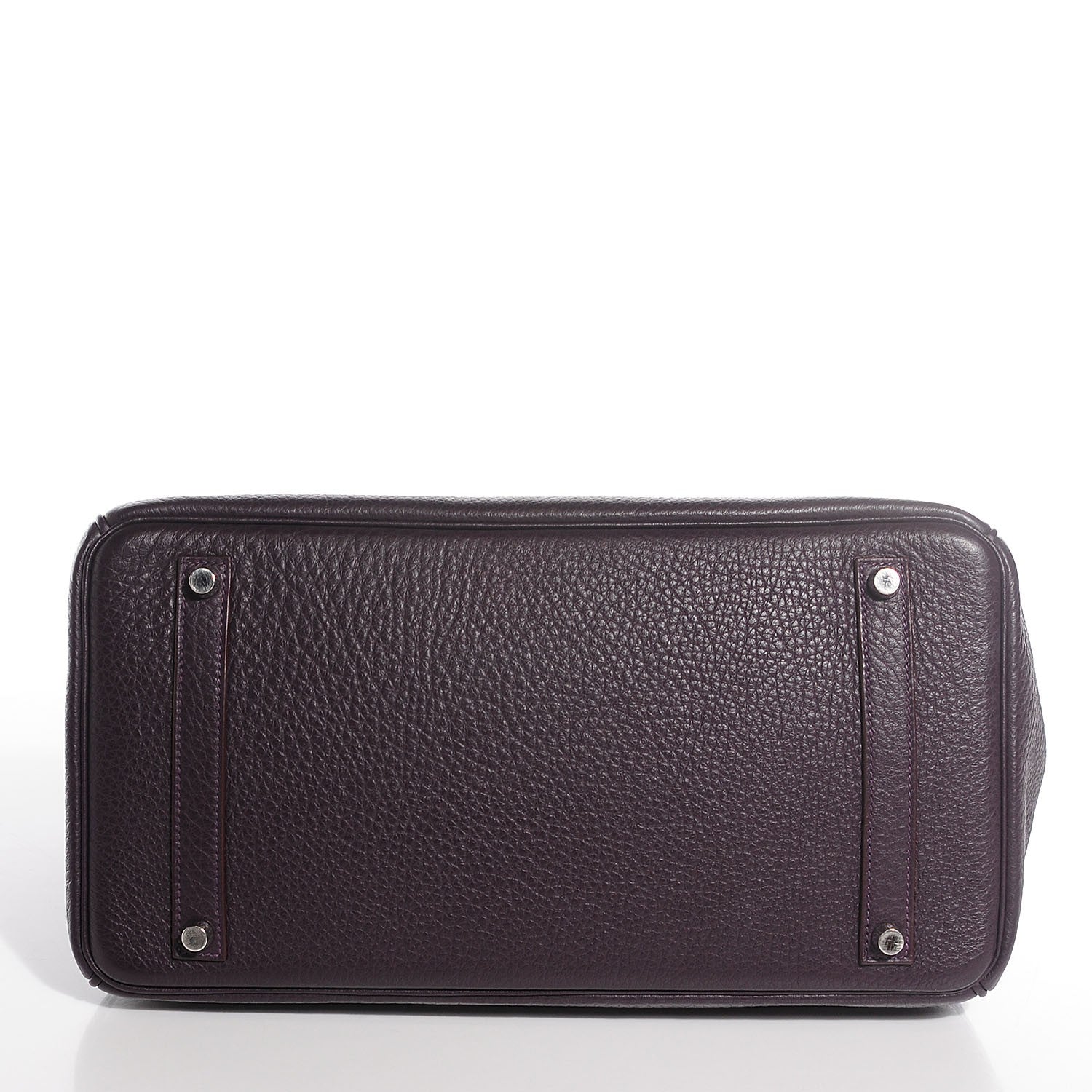 Hermes Taurillon Clemence Birkin 35 Raisin 19 of 58