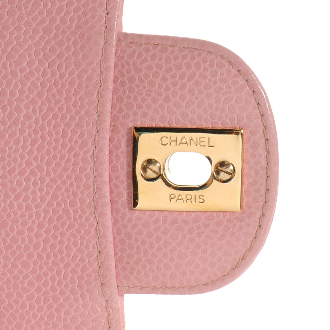 Chanel Caviar Medium Double Flap Pink 10 of 12
