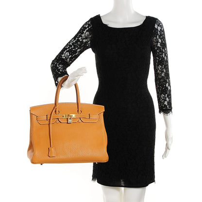 Hermes Fjord Birkin 35 Natural 2 of 24