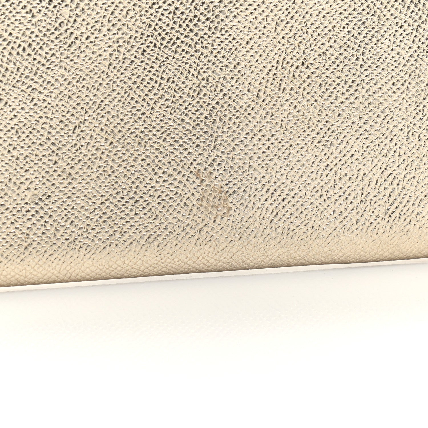 Burberry Metallic Patent Heritage Grain Penrose Continental Wallet Gold 12 of 12