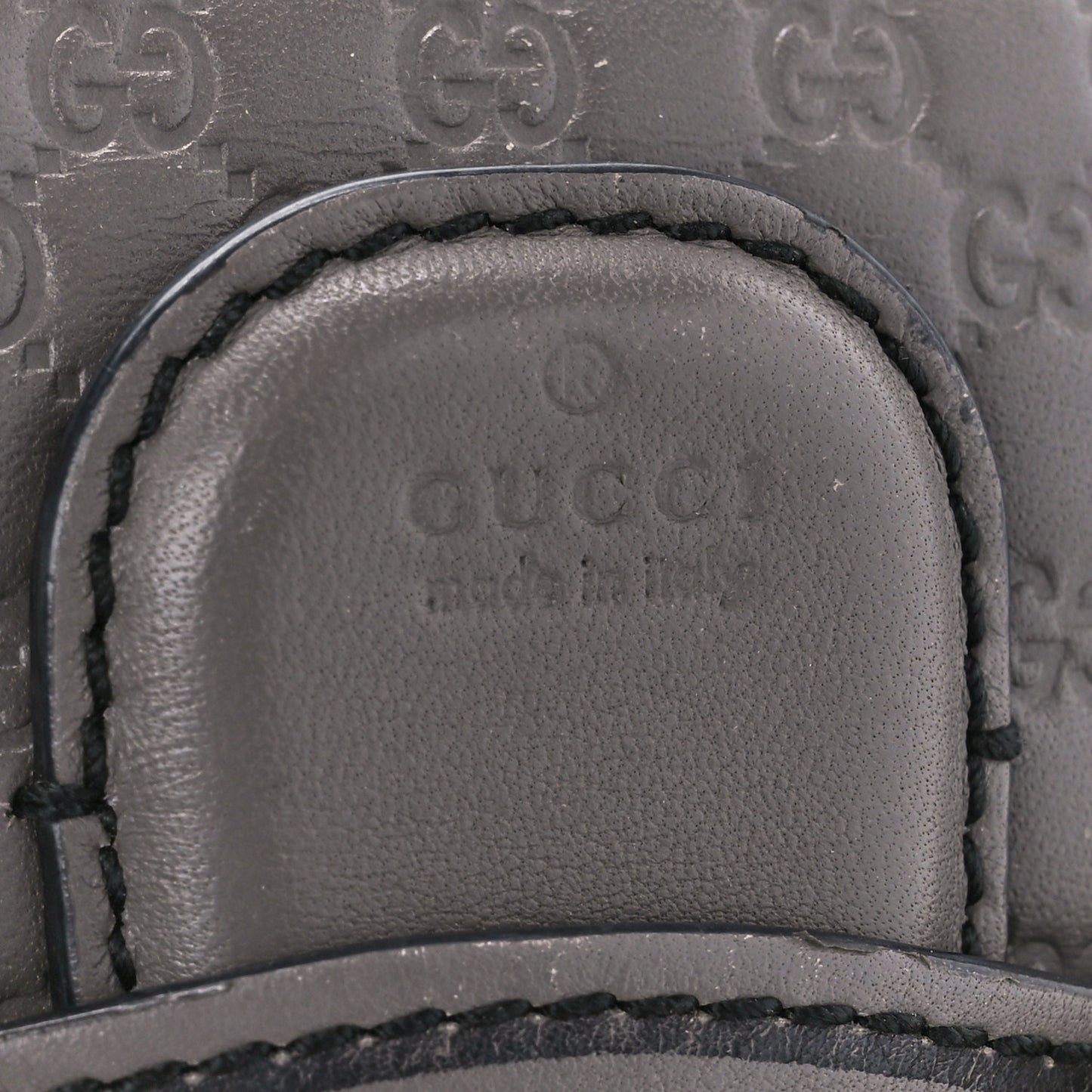 Soft Microguccissima Mini Emily Chain Shoulder Bag Loess