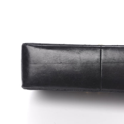 Chanel Lambskin Quilted Medium Single Flap Black 19 of 19