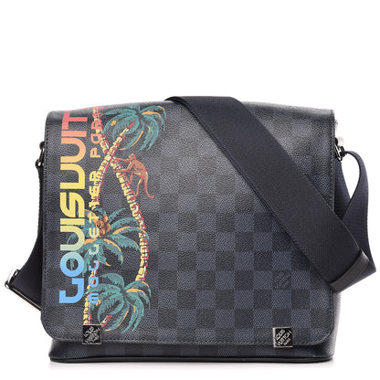 Louis Vuitton Damier Cobalt Jungle District PM 1 of 11