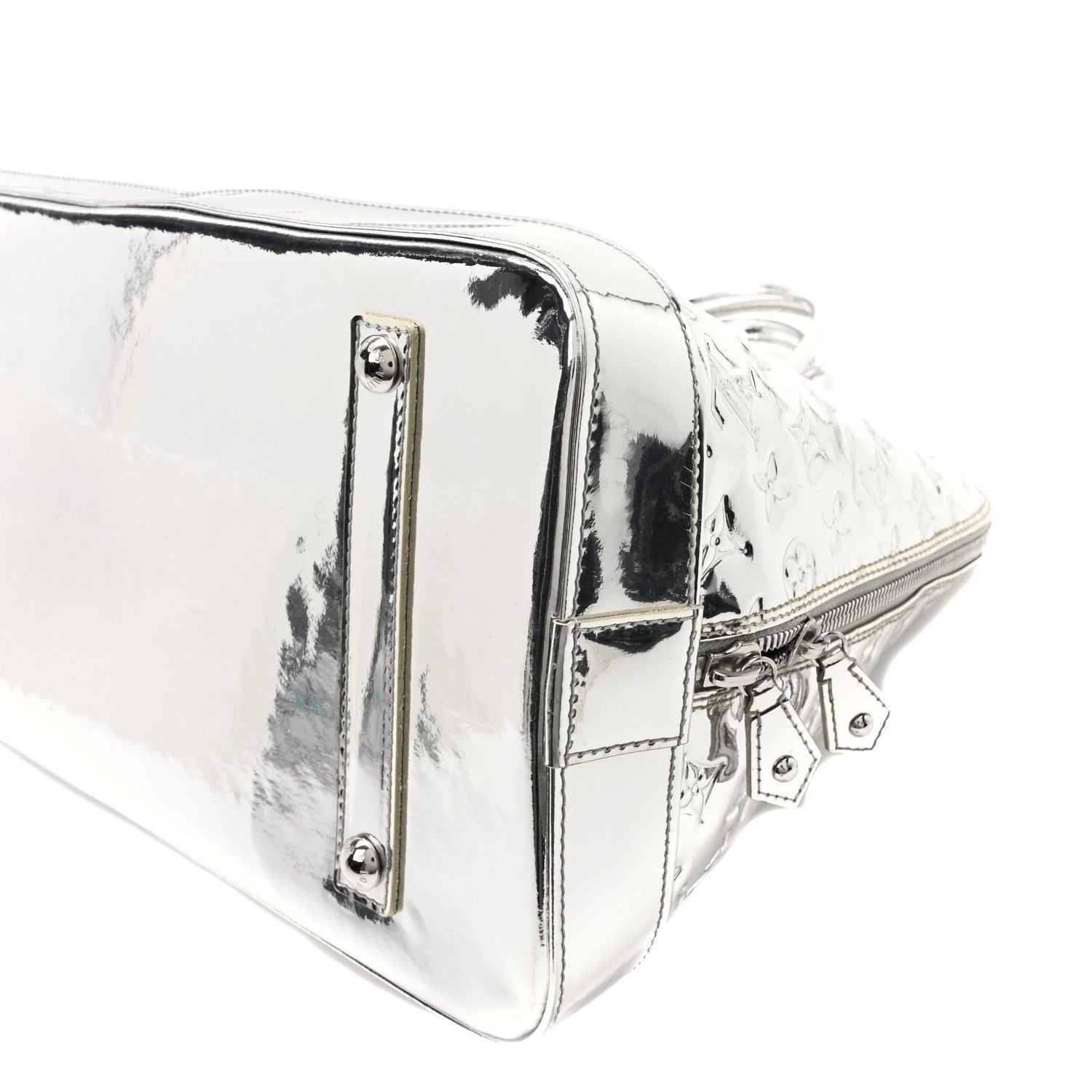 Louis Vuitton Monogram Miroir Alma GM XL Silver 9 of 9