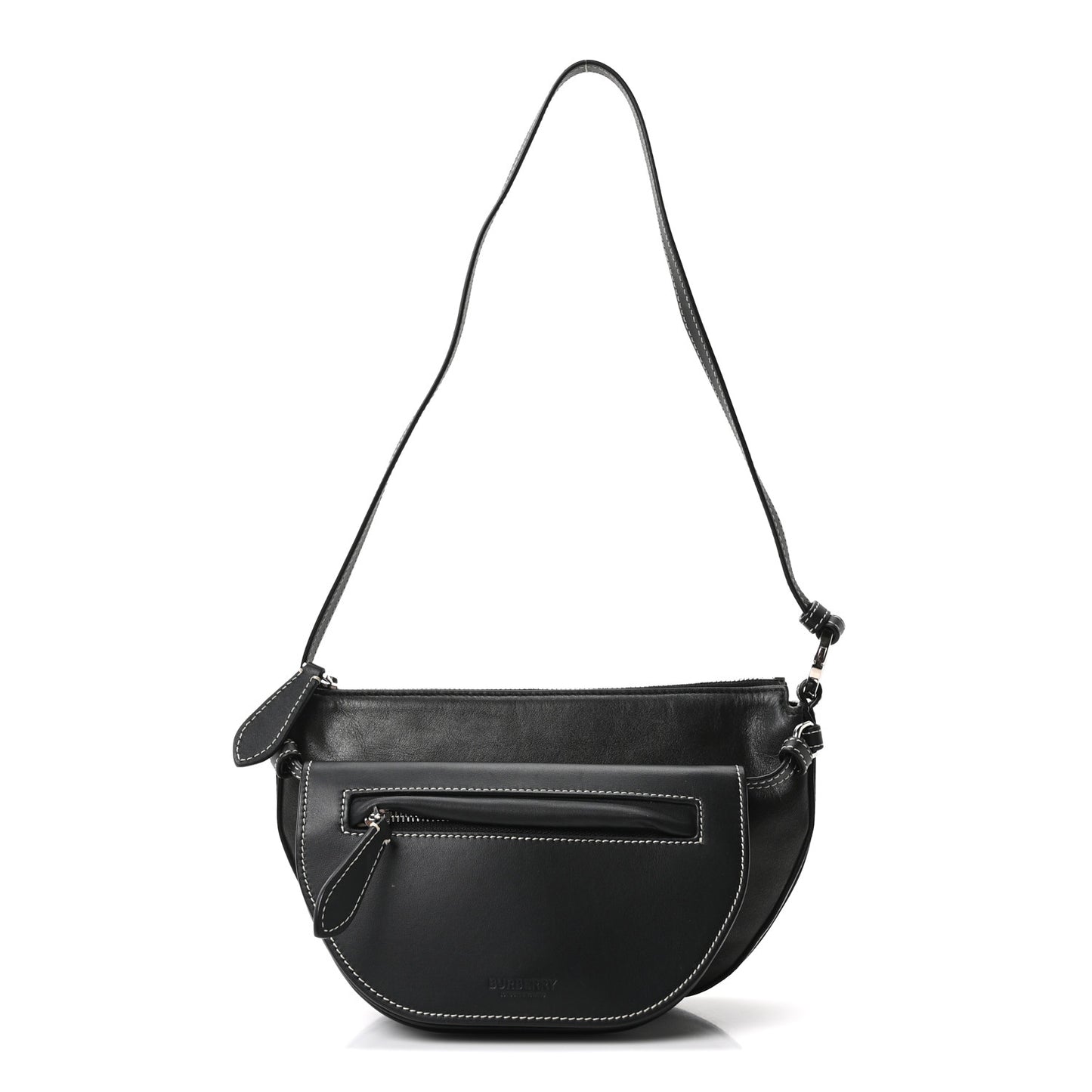 Smooth Calfskin Mini Double Olympia Black