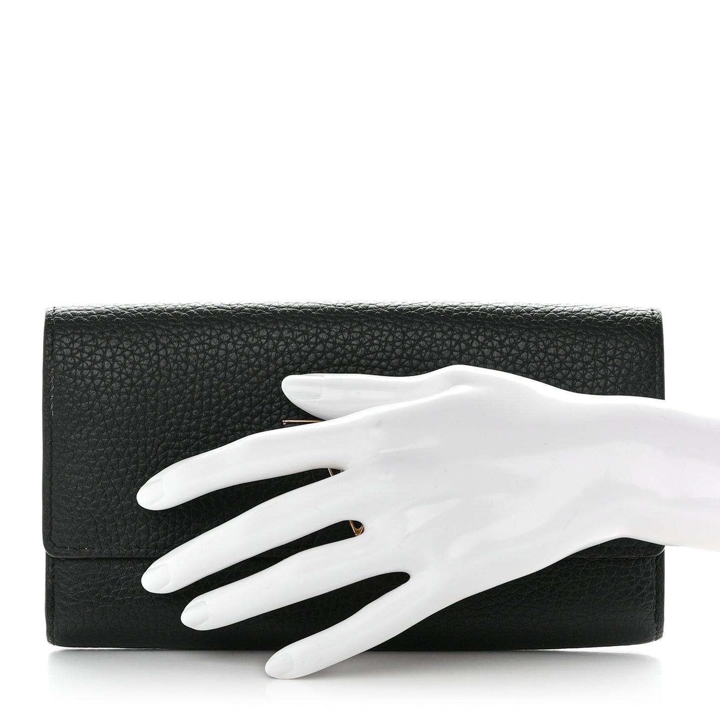 Taurillon Capucines Wallet Black