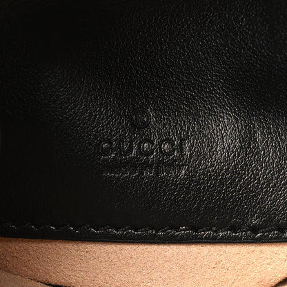 Gucci Calfskin Matelasse Mini GG Marmont Crossbody Bag Black 6 of 9