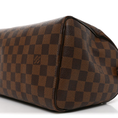 Louis Vuitton Damier Ebene Speedy 25 9 of 9