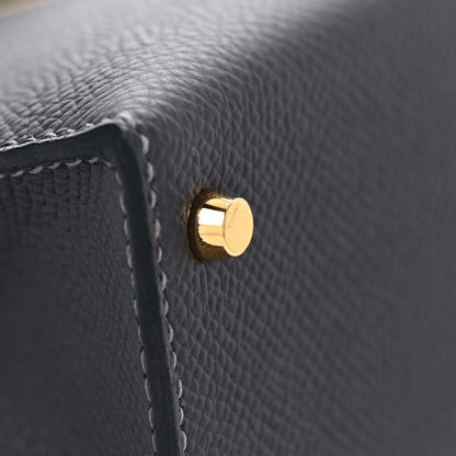 Hermes Epsom Mini Kelly Sellier 20 Graphite 7 of 32