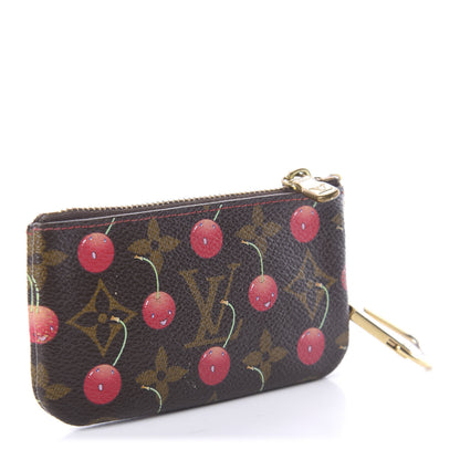 Louis Vuitton Monogram Cerises Key Pouch 2 of 5