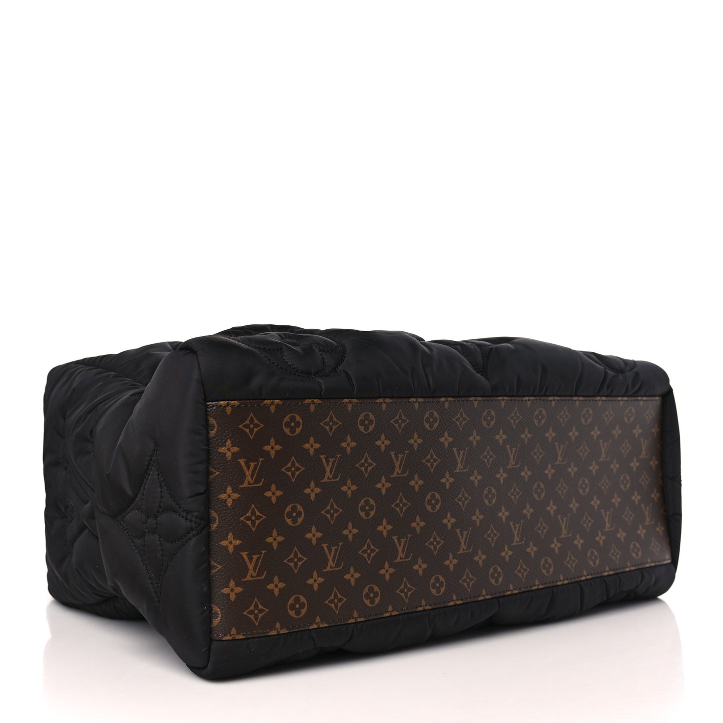Econyl Monogram Pillow Giant Onthego GM Black