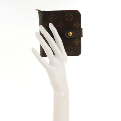 Louis Vuitton Monogram Compact Zipped Wallet 2 of 8