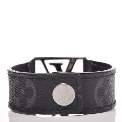 Louis Vuitton Monogram Eclipse Hockenheim Bracelet 21 3 of 6