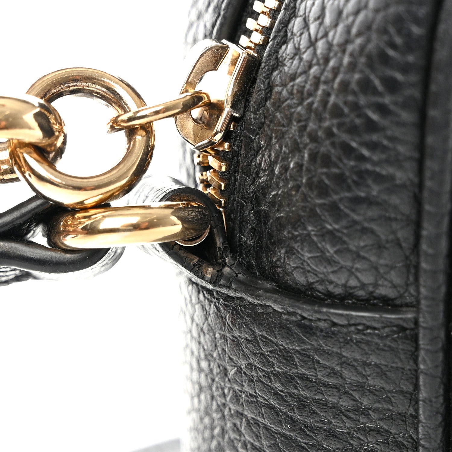 Gucci Pebbled Calfskin Small Soho Disco Bag Black 13 of 13