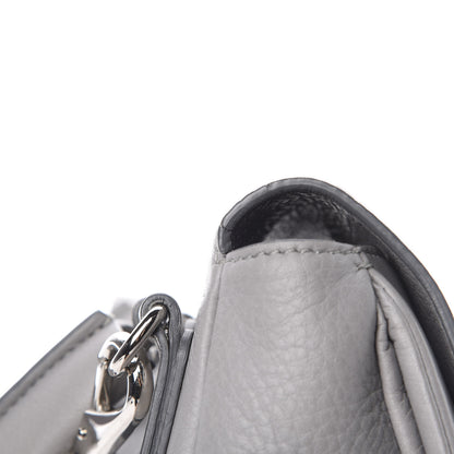 Givenchy Calfskin Mini Pandora Pure Flap Bag Pearl Grey 12 of 13