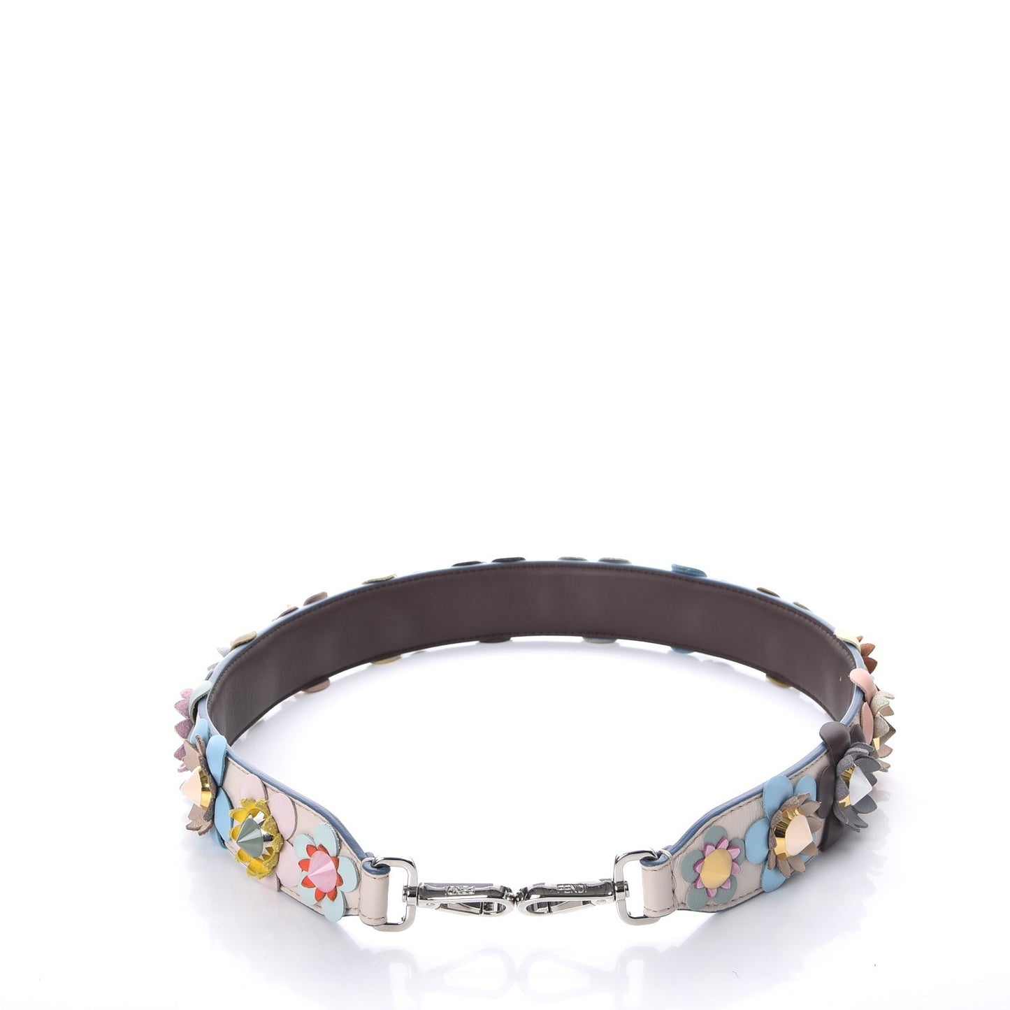 Vitello Dolce Flowerland Studded Strap You Camelia Moresco Multicolor