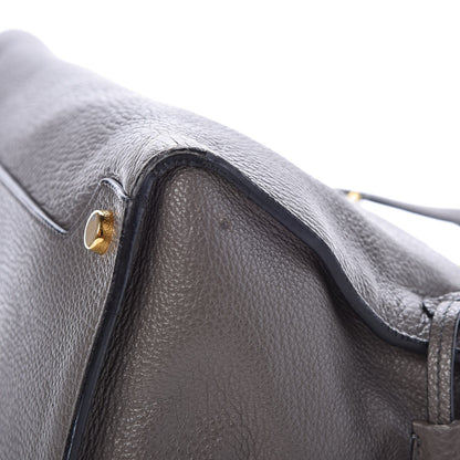 Tom Ford Grained Calfskin Tote Graphite 18 of 19