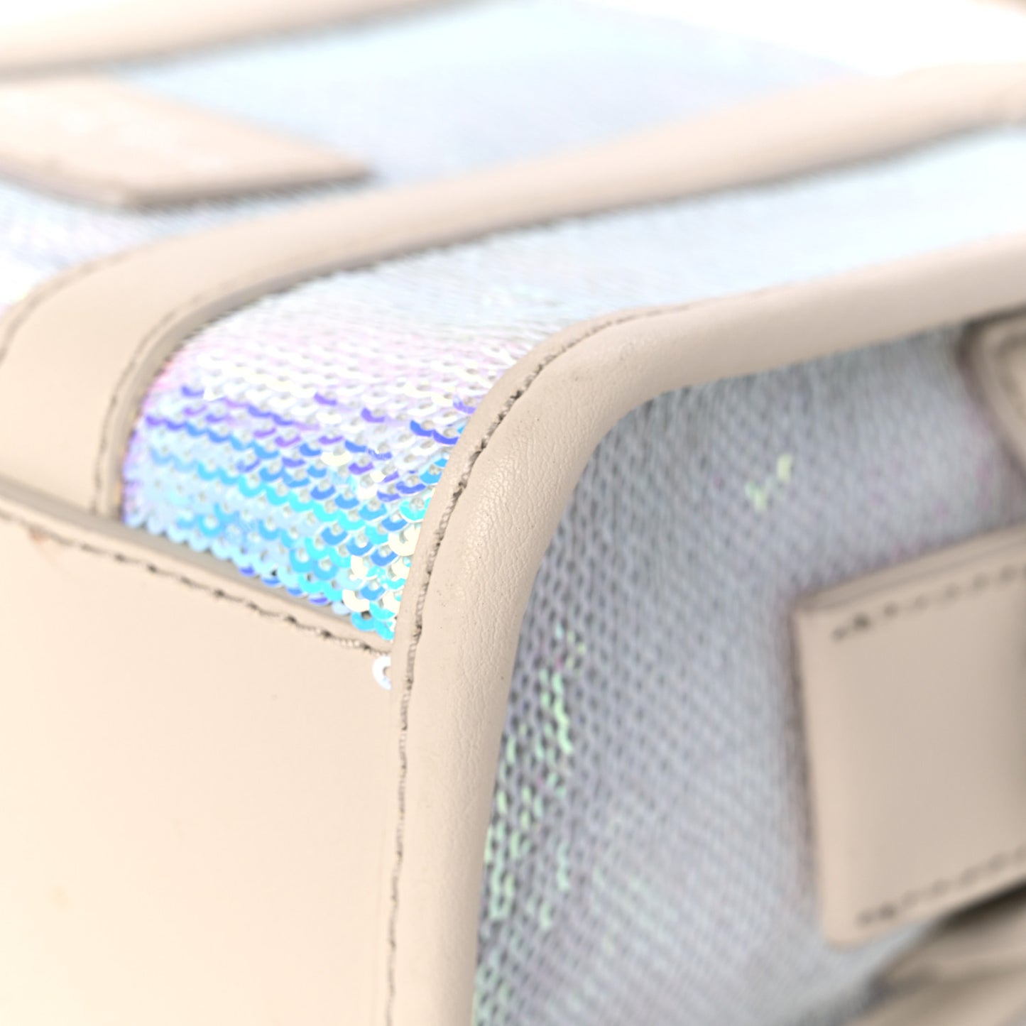 Sequin Mini The Tote Bag Iridescent