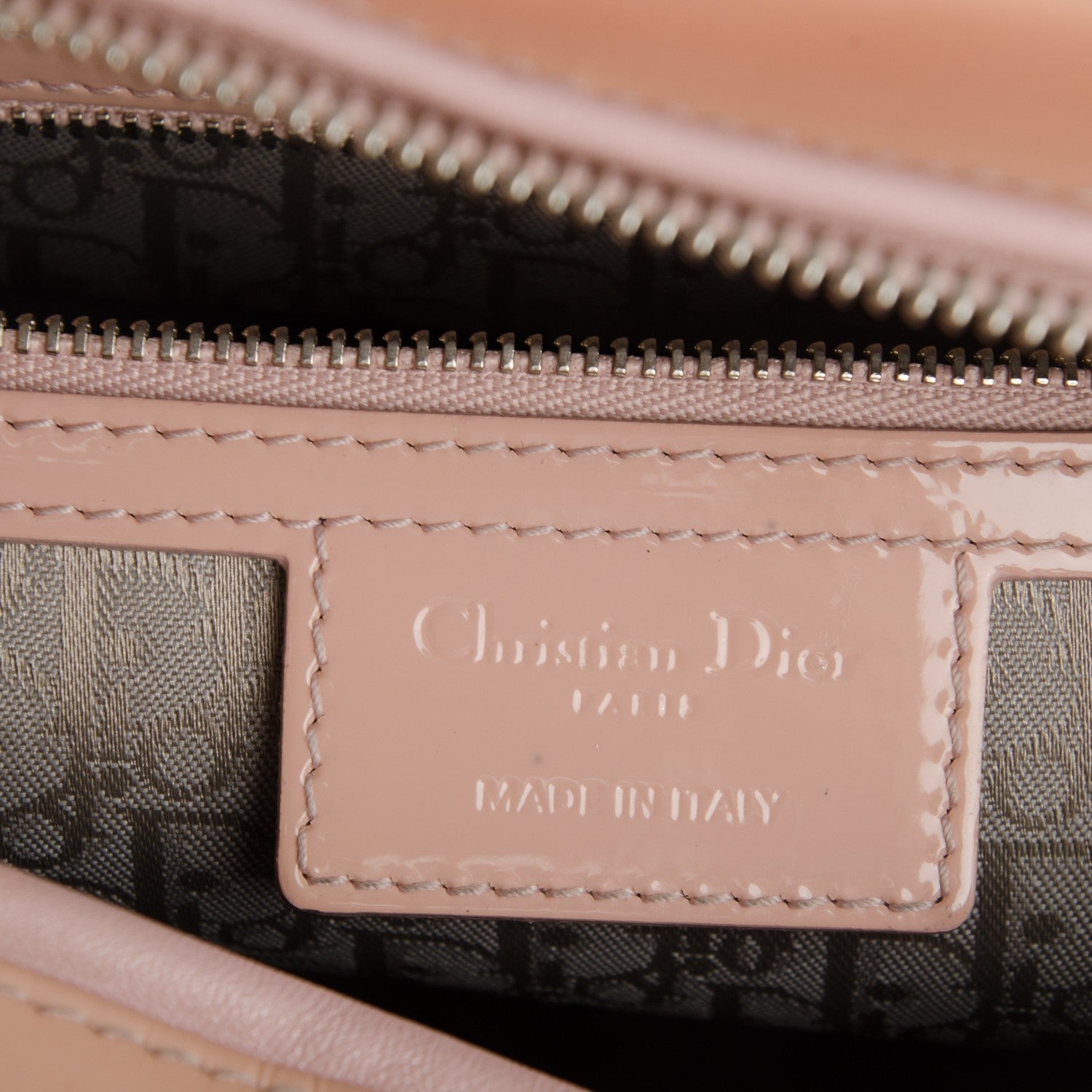 Christian Dior Patent Cannage Large Lady Dior Light Pink 6 of 10