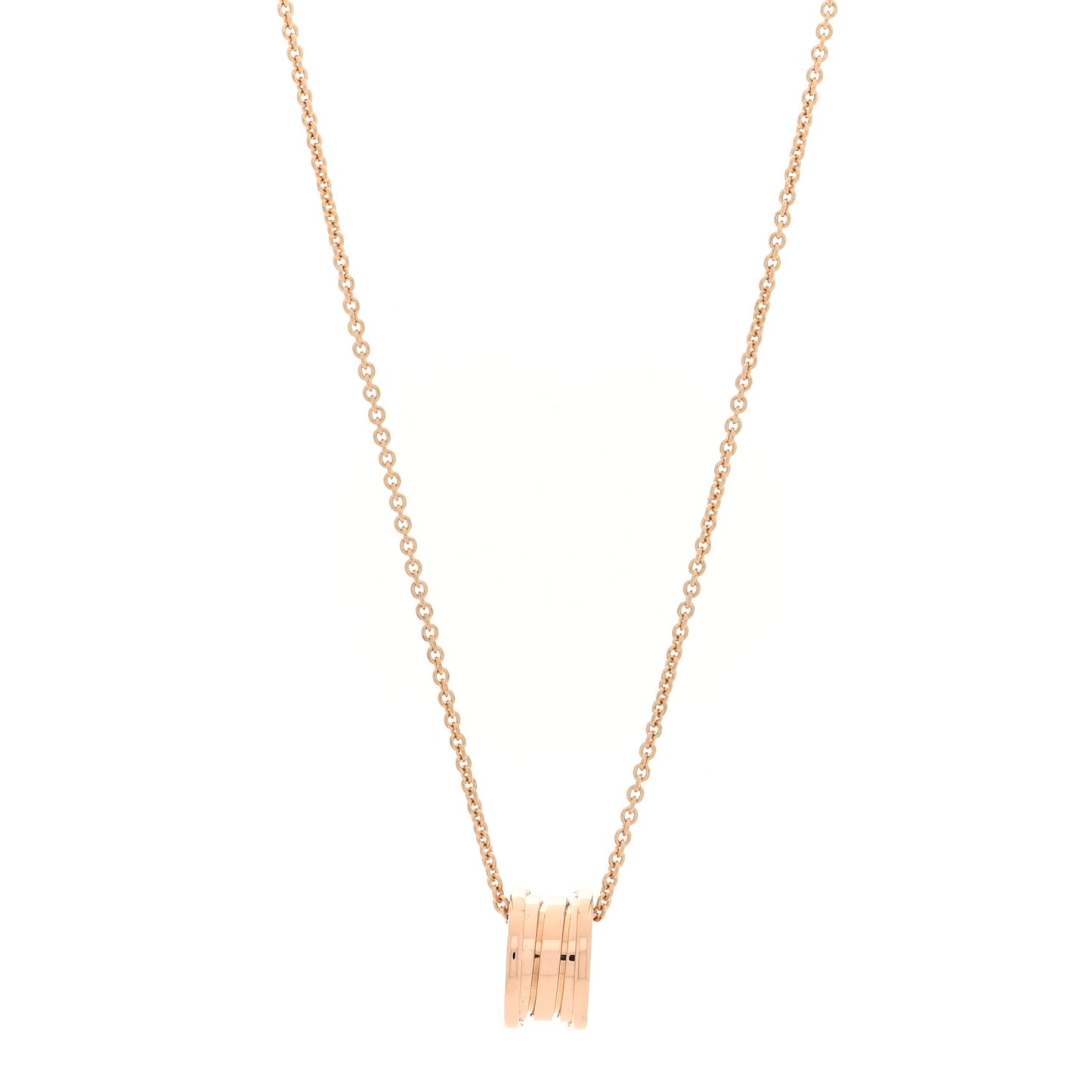 18K Rose Gold B.Zero1 Pendant Necklace