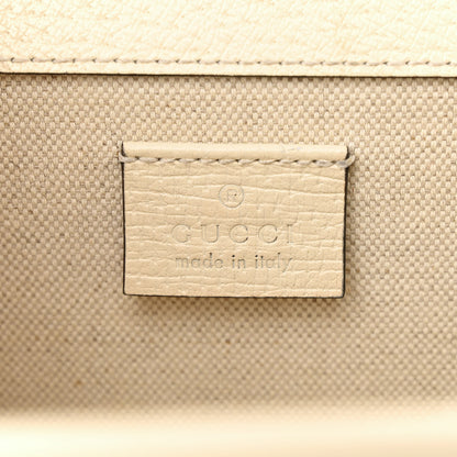 Gucci Textured Calfskin Crystal Small Dionysus Shoulder Bag Mystic White 6 of 16