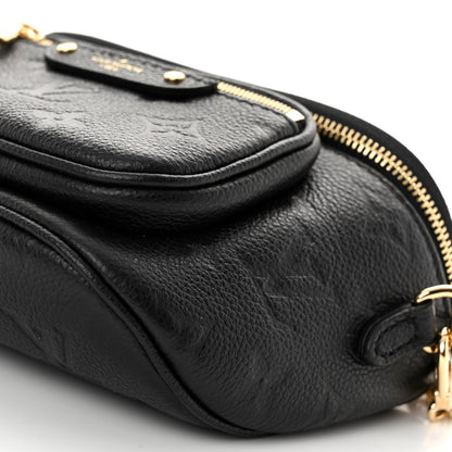 Louis Vuitton Empreinte Mini Bumbag Black 9 of 9