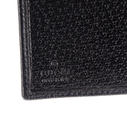 Gucci Monogram Compact Flap Wallet Black 6 of 7
