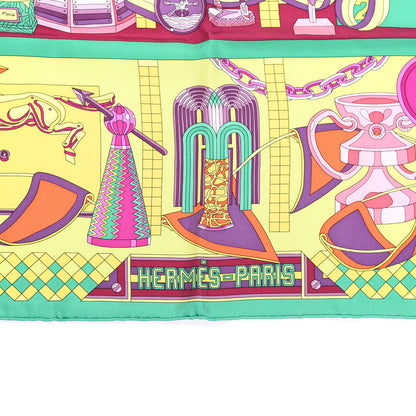 Hermes Silk Les Trophees Scarf 90 2 of 3