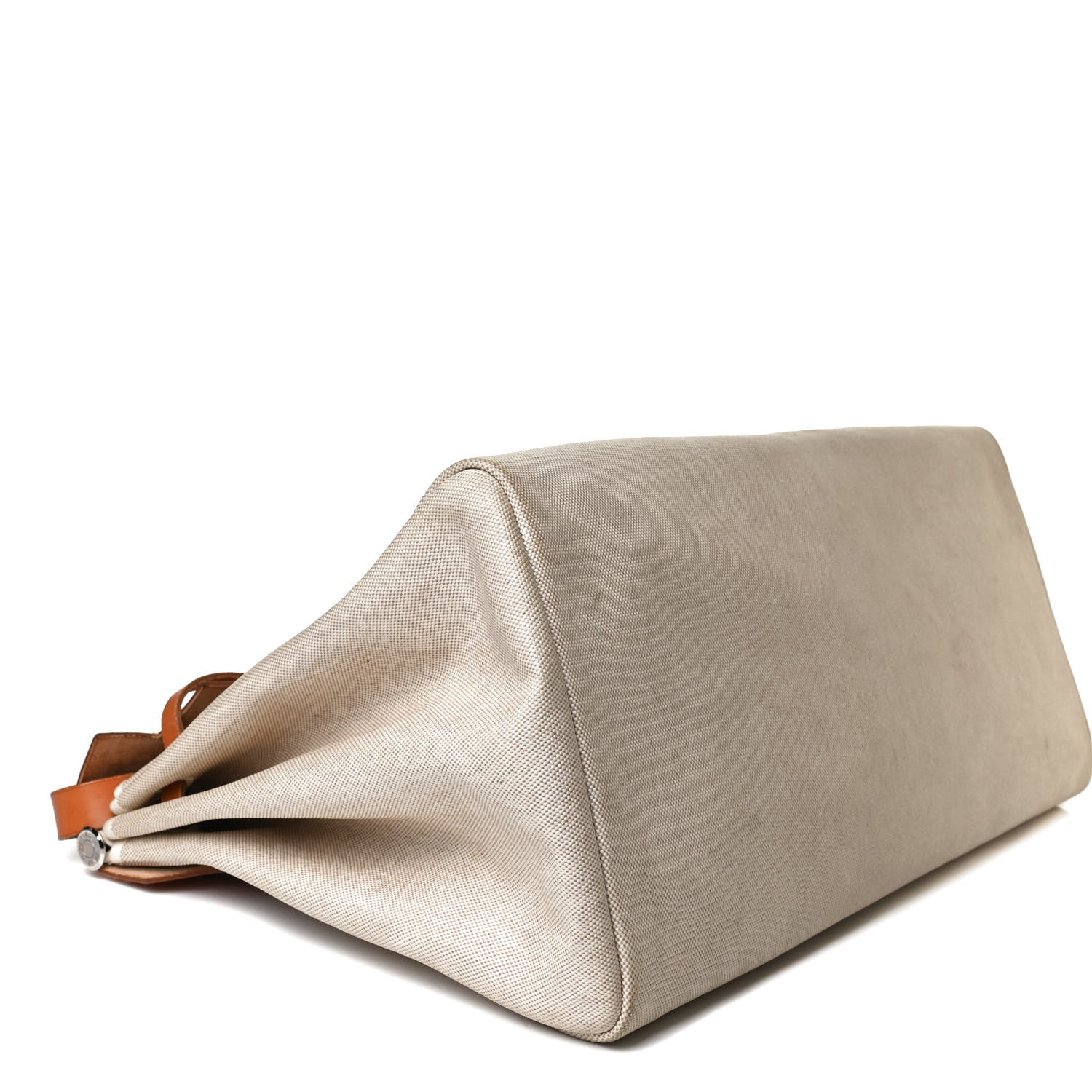 Hermes Toile Vache Calfskin Herbag Cabin Natural 8 of 23