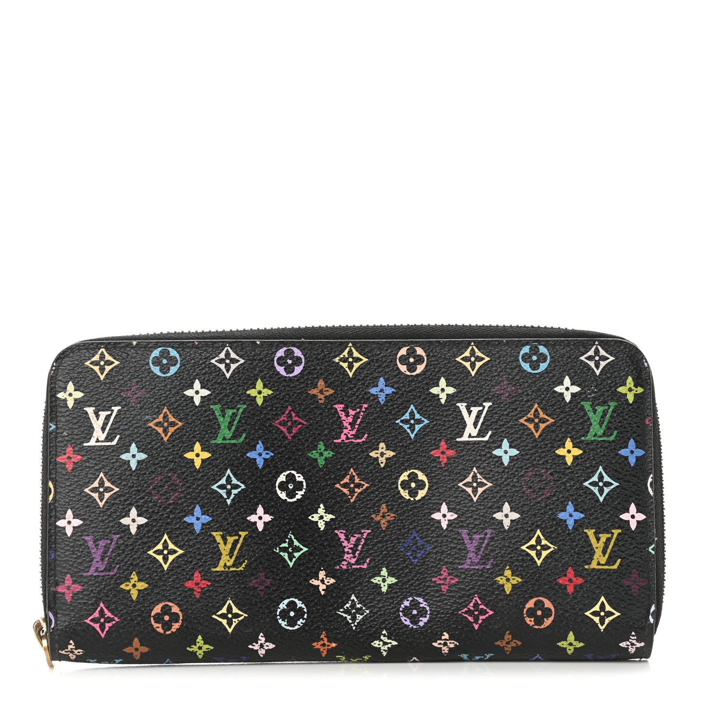 Monogram Multicolor Zippy Wallet Black Grenade