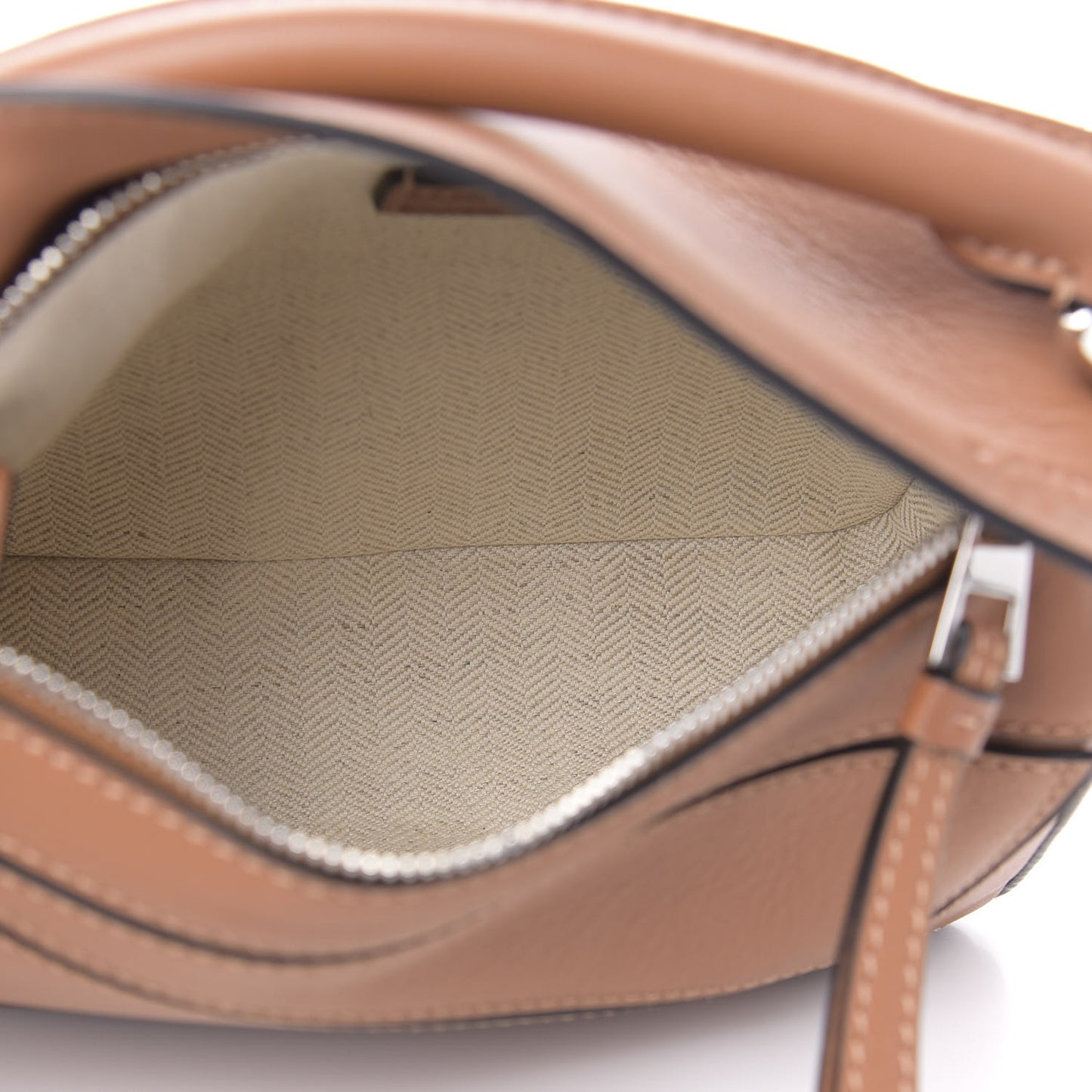 Calfskin Mini Puzzle Bag Tan