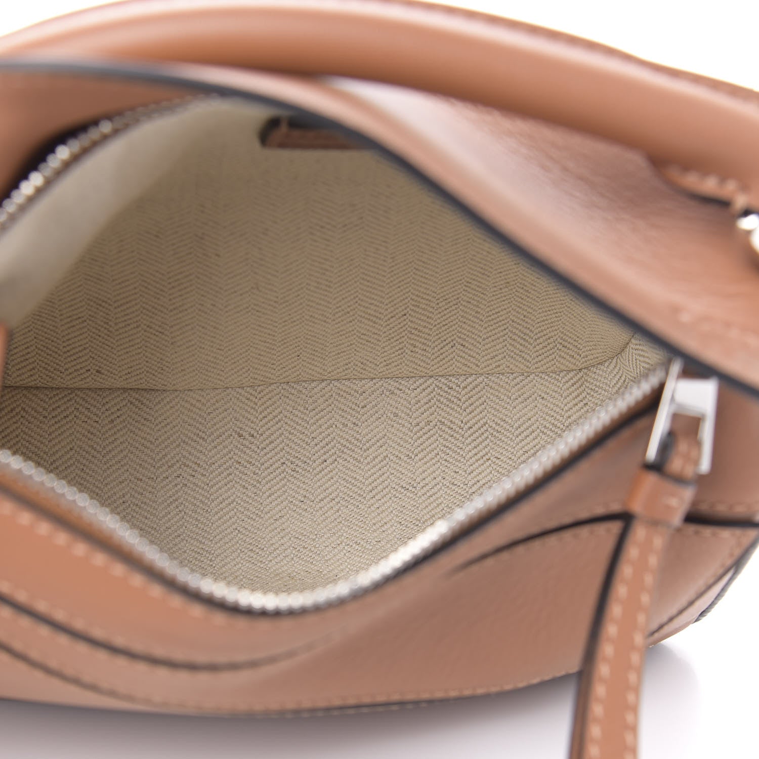 Loewe Calfskin Mini Puzzle Bag Tan 6 of 10