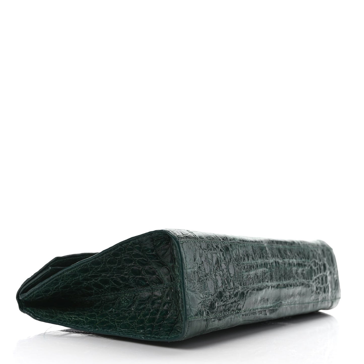 Crocodile Clutch Green