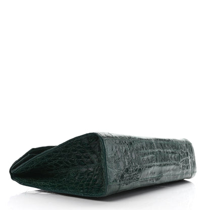 Nancy Gonzalez Crocodile Clutch Green 4 of 7