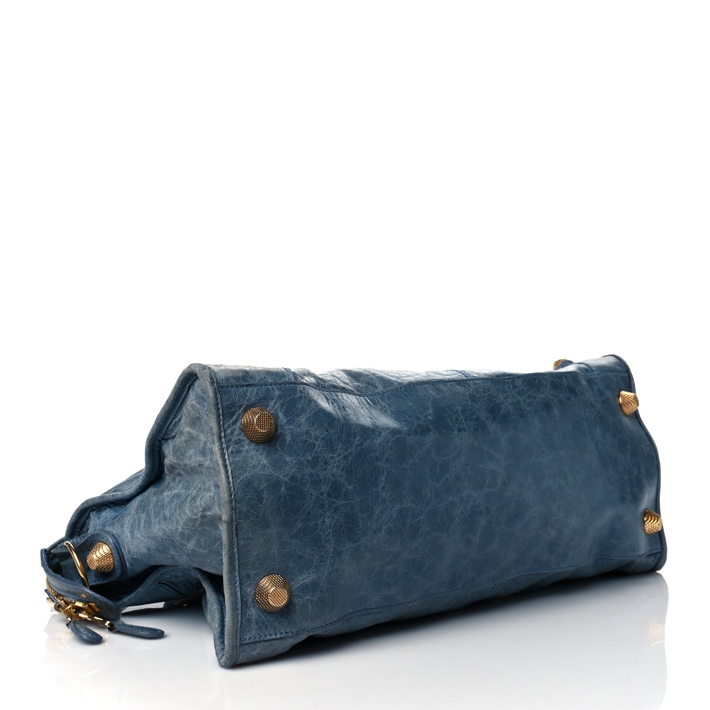 Agneau Giant 21 Gold Hardware Part Time Bleu