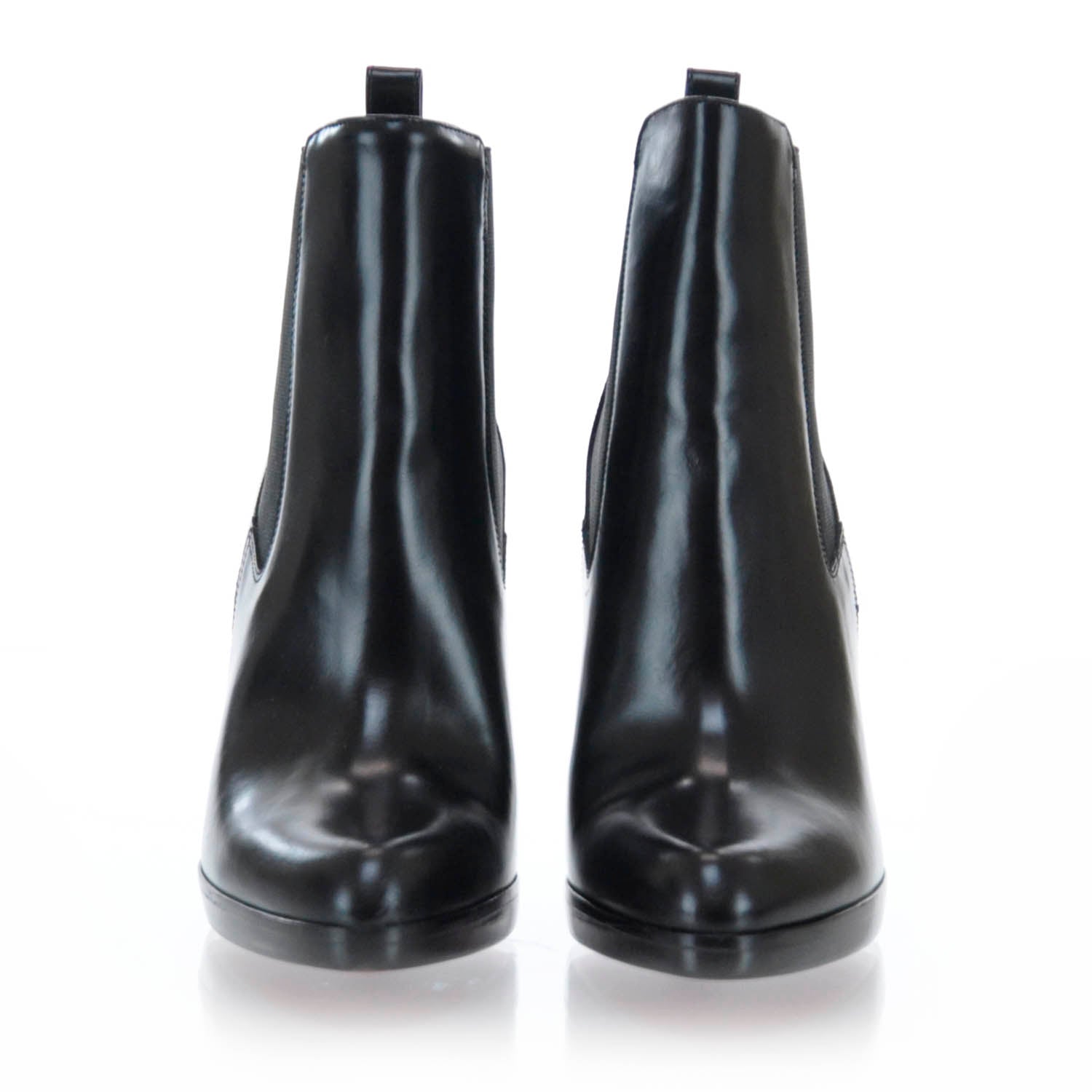 Christian Louboutin Leather Bang Bang 100 Eden Ankle Boots 36 Black 4 of 7