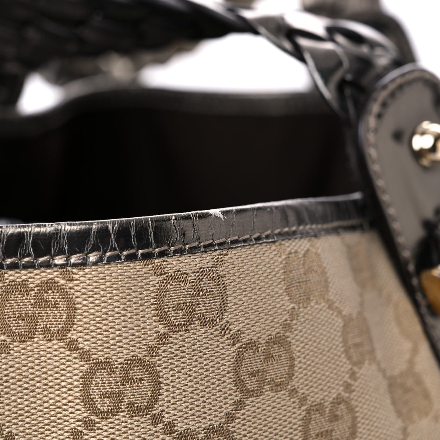 Monogram Medium Pelham Shoulder Bag Grey