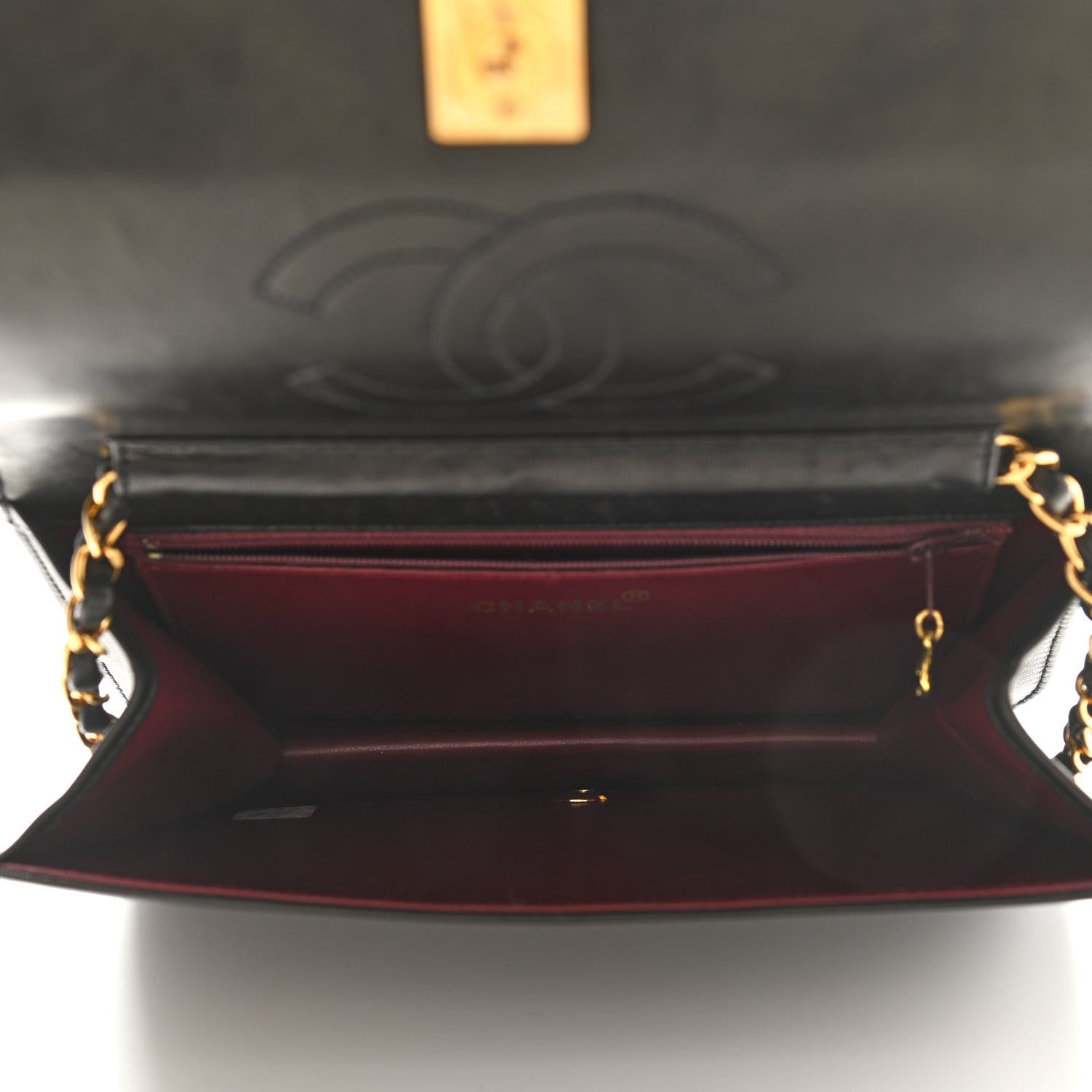Chanel Lambskin Quilted Small Single Flap Black 4 of 12