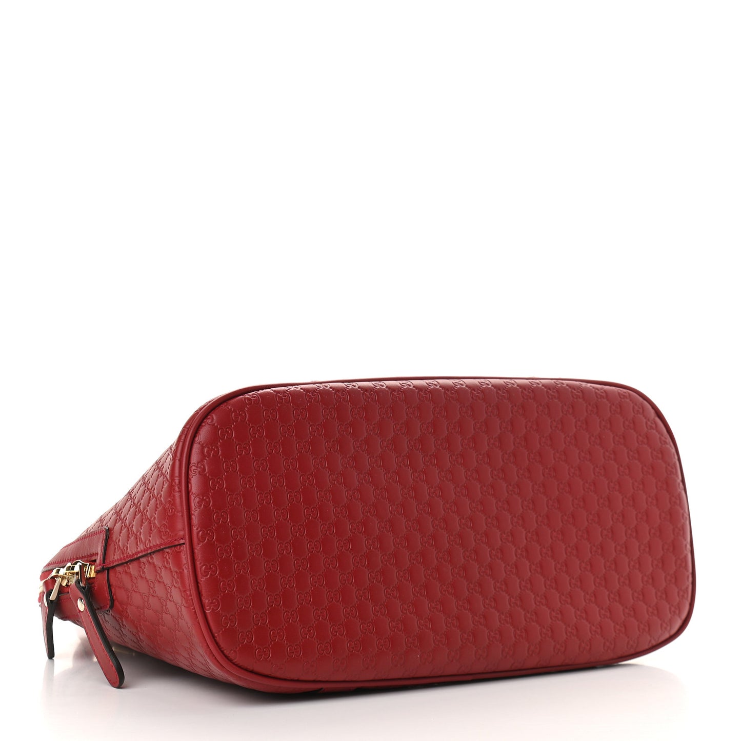 Microguccissima Medium Dome Bag Red