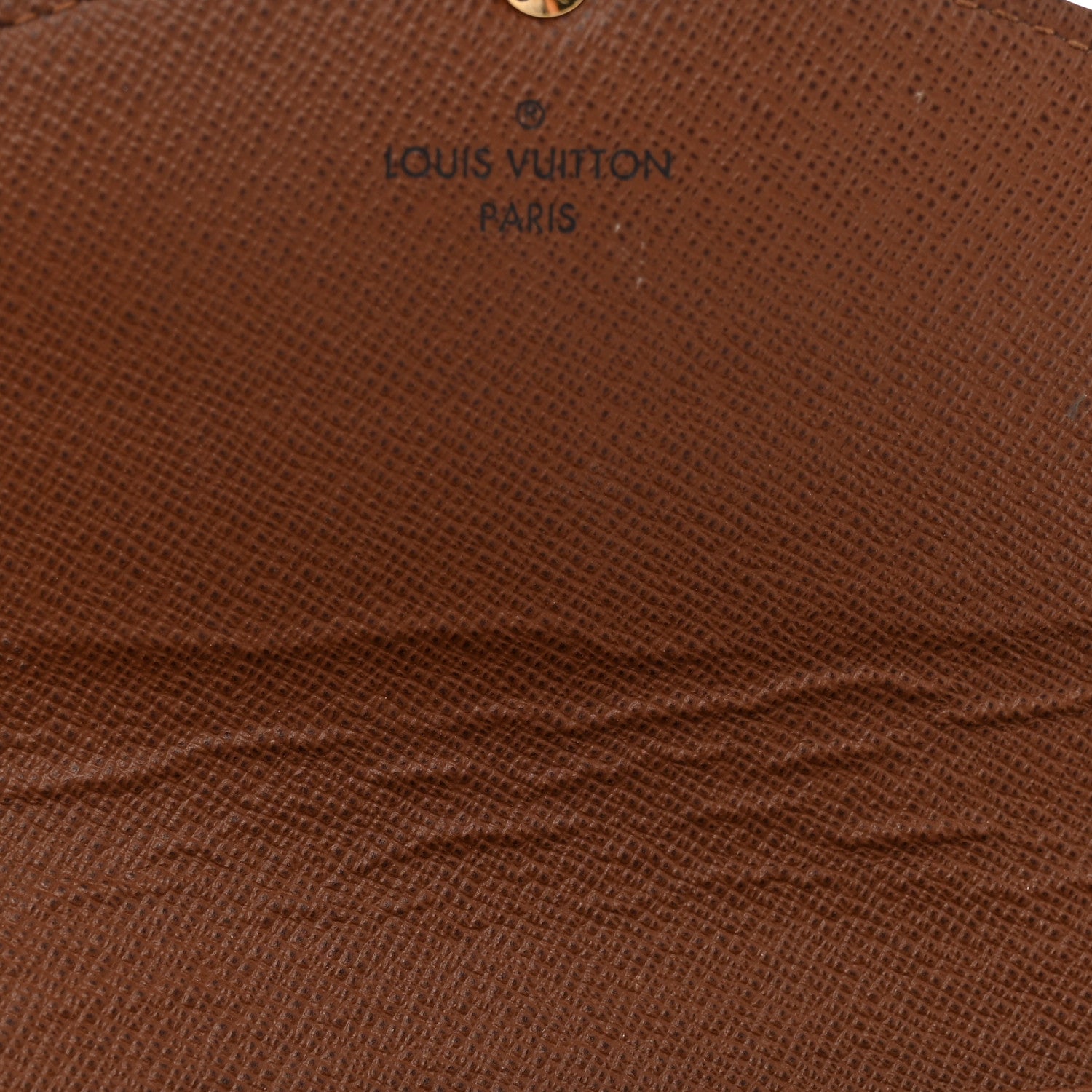 Louis Vuitton Monogram Sarah Wallet NM 7 of 9