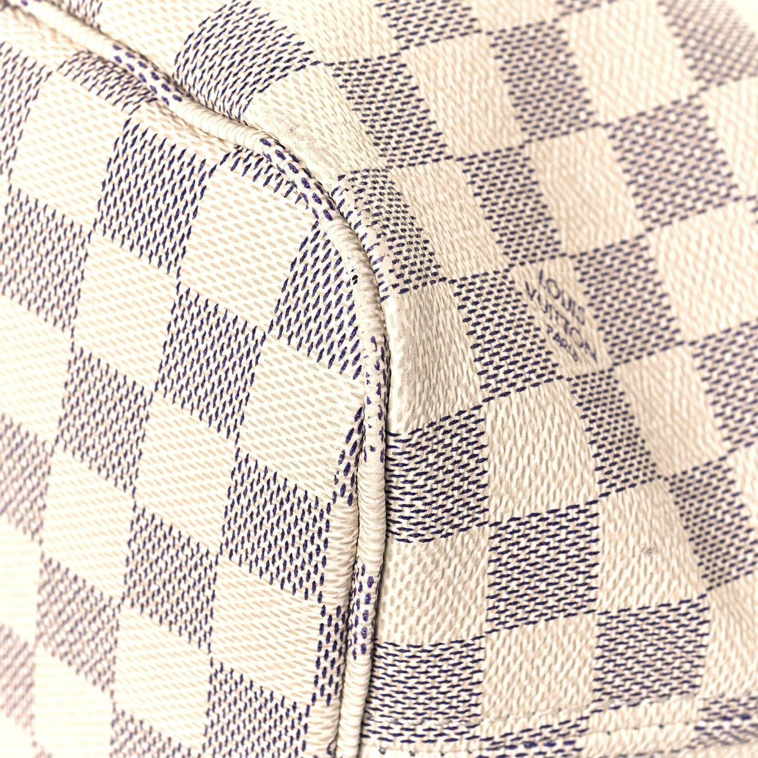 Louis Vuitton Damier Azur Neo Neverfull MM Rose Ballerine 12 of 18