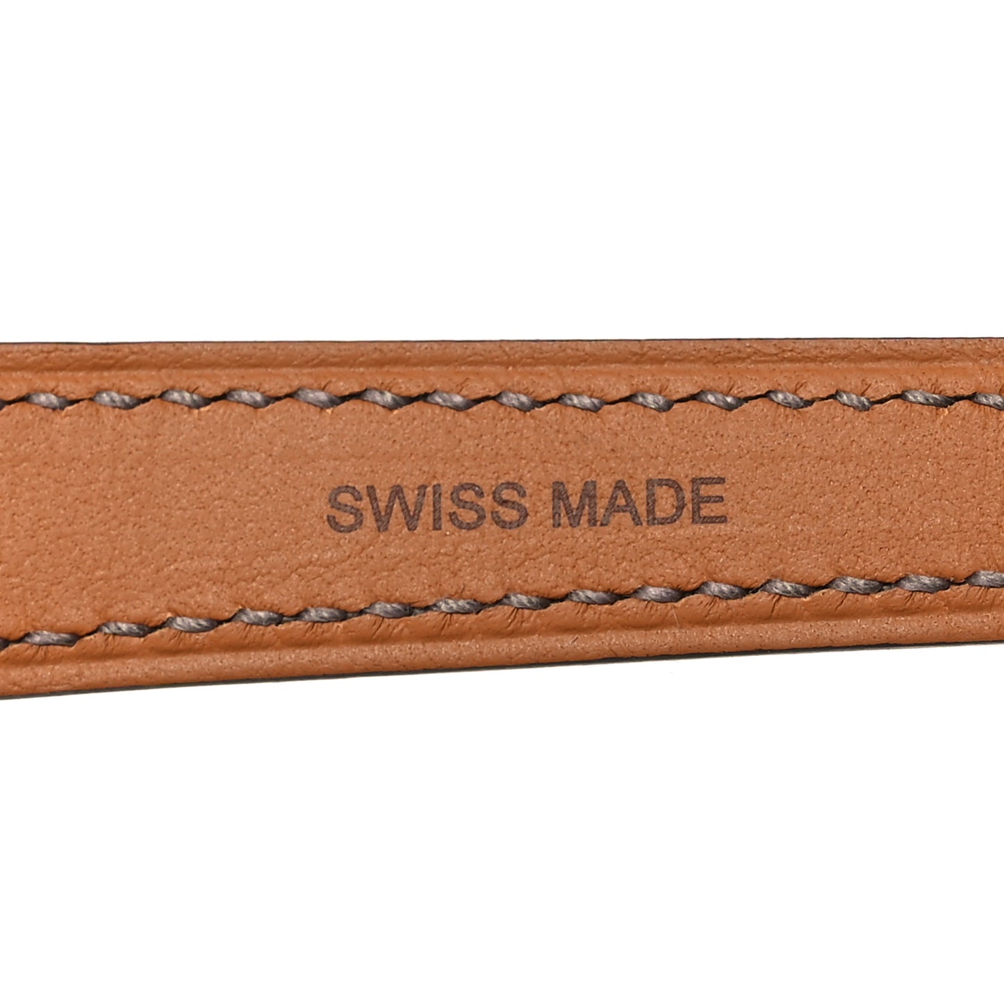 Matte Alligator 16mm Watch Strap Etoupe